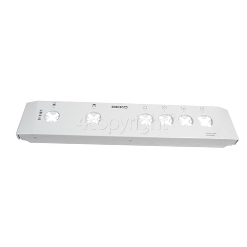 Beko BDVC663W Control Panel Fascia