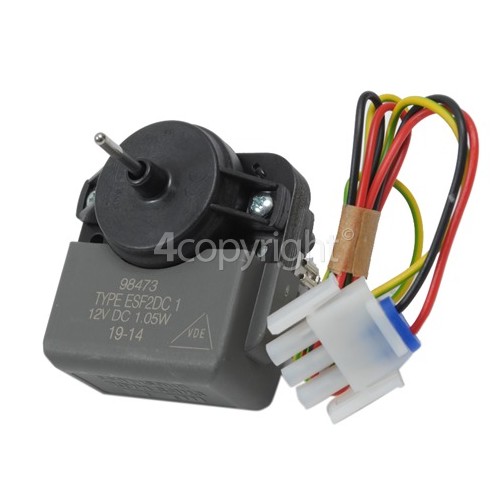 Smeg Ventilator Motor / Mes RPM-2000 12V DC : 98473 Type ESF2DC 1