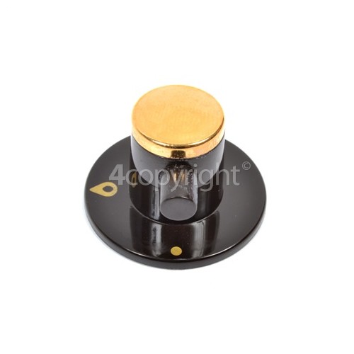 Ariston BRAUN Gas-ring Rustic Knob - Brown