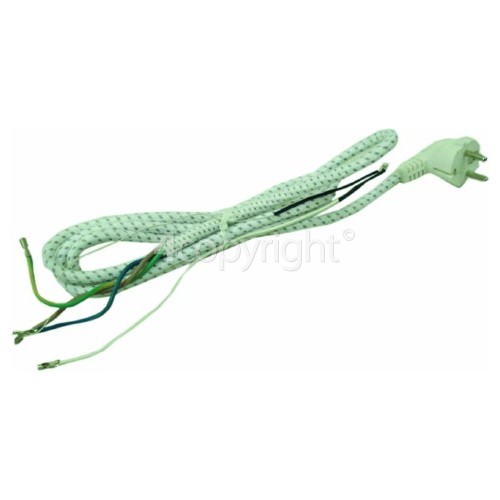 Kenwood HG166 Supply Cord With Iron Sock & Neon Assembly - Europlug