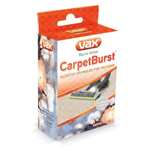 Vax CarpetBurst™ Cotton Fresh Scented Vacuum Granules