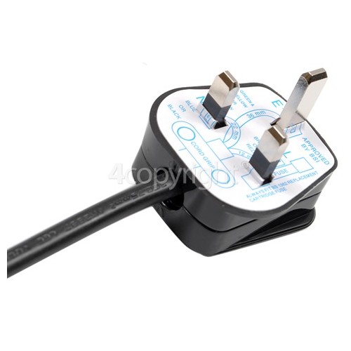 Delonghi Power Supply Cord UK Plug www.4delonghi.co.uk