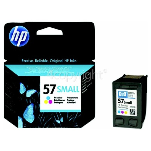 Hewlett Packard Genuine No.57 Small Tri-colour Ink Cartridge (C6657GE)