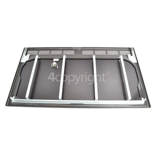Rangemaster 8035 Classic 110 Ceramic White/Chrome Ceramic Hob Assembly