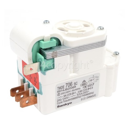 LG FR3323 Defrost Timer : TMDE706sc 6hour 35minute 240V 5A