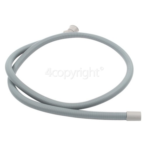 Hoover DYM 66341X-47 2mtr. Drain Hose 17mm End With Slight Angle End 30mm, Internal Dia.s'