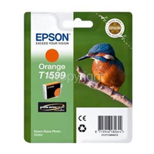 Epson Genuine T1599 Orange Ink Cartridge