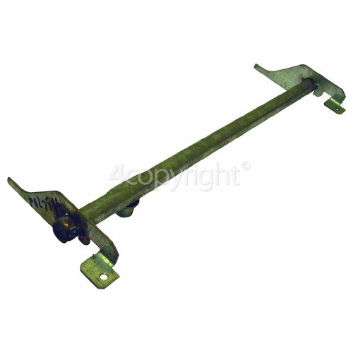 Rangemaster 8472 110 NG FSD Cranberry/Chrome Lh Gas Rail