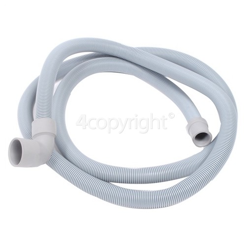 Indesit 2.15Mtr. Drain Hose Straight 18mm With Right Angle End 30mm