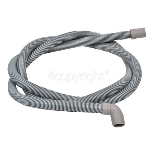 Candy 2.3mtr. Drain Hose 19mm End With Right Angle End 22mm, Internal Dia.s'