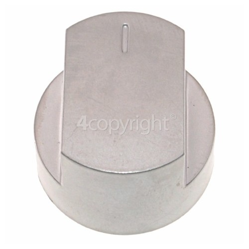 Stoves Cooker Control Knob Brushed Silver stovesspares.co.uk