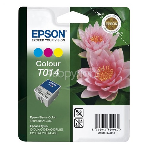 Epson Genuine T014 Colour Ink Cartridge