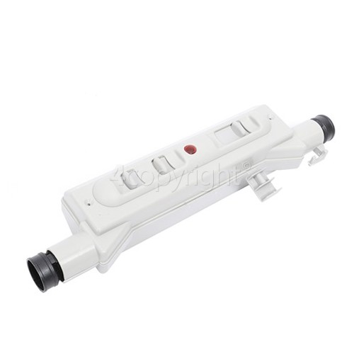 Rangemaster 8937 Hood 110 - white/chrome Multi-Function Switch