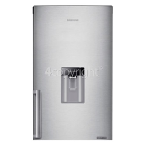 Samsung Silver Fridge Door