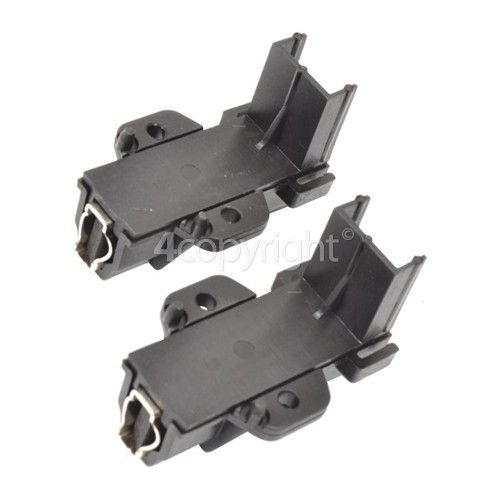 Carbon Brushes & Holders Pair For Candy & Hoover Washing Machines – Compatible With ACS160, HC145 Models