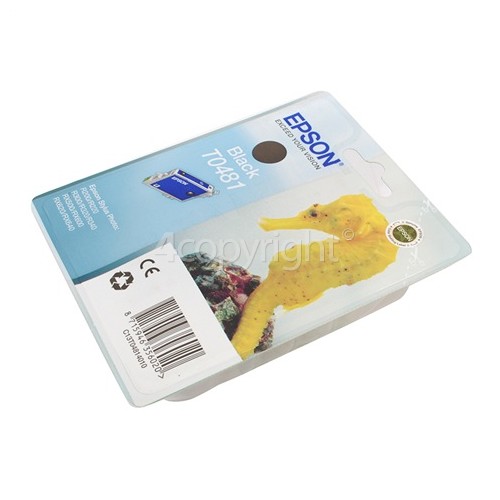 Epson Genuine T0481 Black Ink Cartridge