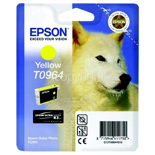 Epson Genuine T0964 Yellow Ink Cartridge