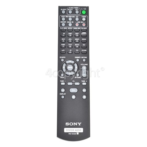 Sony RM-E02E Hi-Fi Remote Control