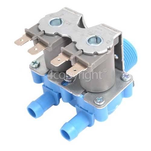 Daewoo Water Double Solenoid Inlet Valve : 180deg.