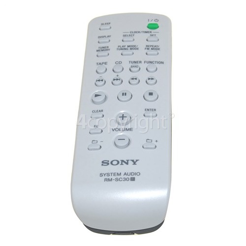 Sony HCDNEZ50 RMSC30 Remote Control