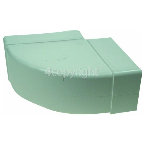 Horizontal Bend Ducting Vent : 90 Deg - 110MM X 54MM