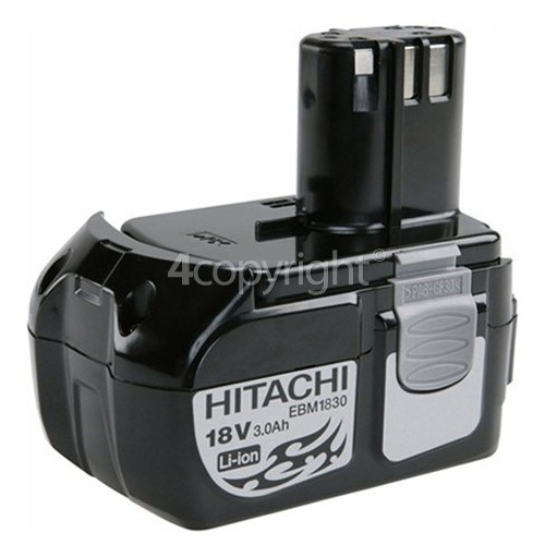 Hitachi EBM1830 18V Clip-on Li-Ion Power Tool Battery