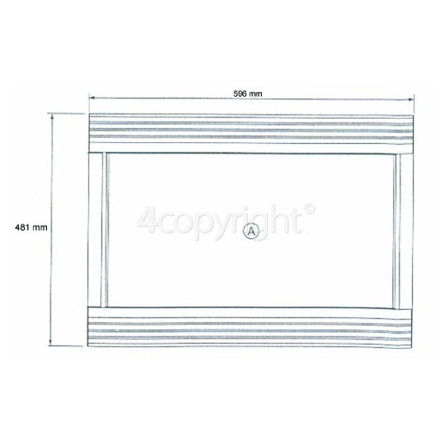 Sharp R957(W)M Microwave Build In Kit