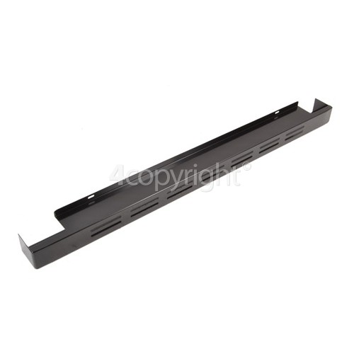 Rangemaster 4458 SXS 663 FRIDGE FREEZER BLACK/CHROME Plinth