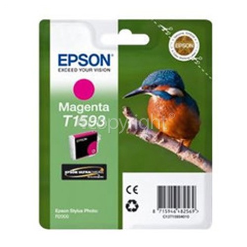 Epson Genuine T1593 Vivid Magenta Ink Cartridge