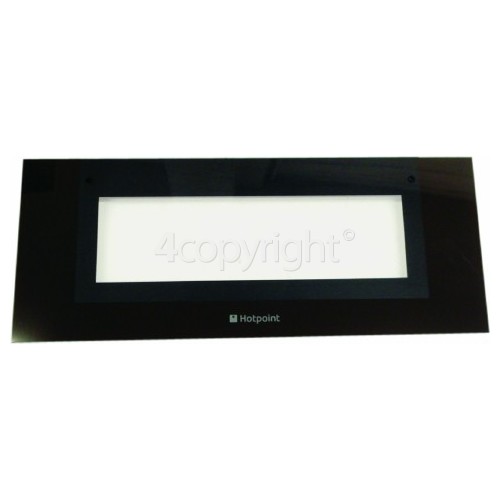 Hotpoint BU71B Door Glass Top Oven