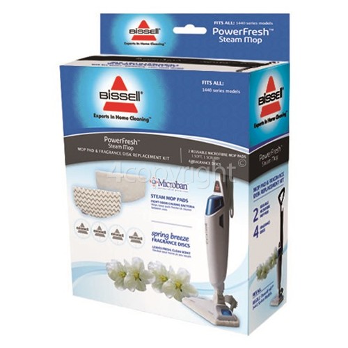 Bissell PowerFresh Steam Mop 1440E Bissell Powerfresh Retail Mop Pad