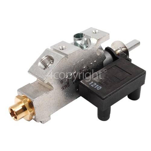 Rangemaster Auxilliary (Small Burner) Gas Tap Kit P030933 81519 765 BSI PMAX 57.5 CE, Cut Out 5mAmaxi T125deg 110-220VAC