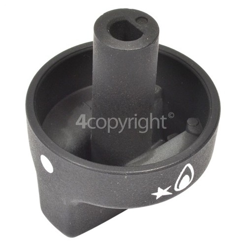 Kenwood CK404 Hob Burner Control Knob Black www.4kenwood.co.uk