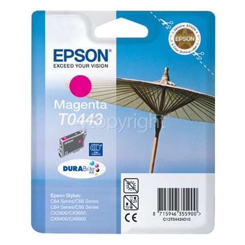 Epson Genuine T0443 Magenta High Capacity Ink Cartridge