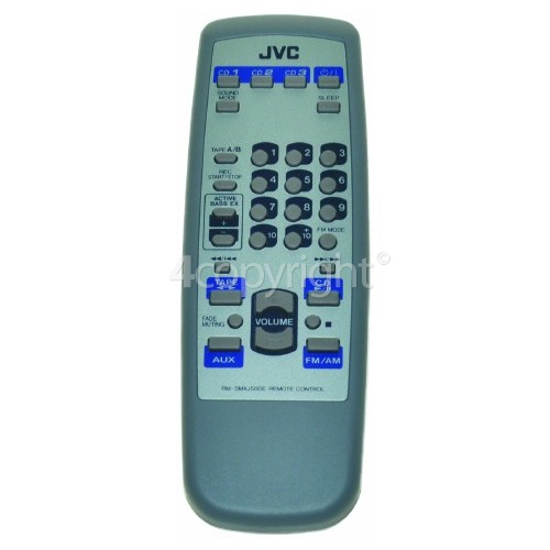 JVC CAMXJ500 RM-SMXJ500E Remote Control