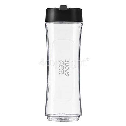 Kenwood 2GO Sport Bottle Assembly - Printed - Black