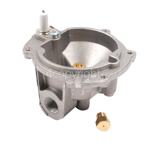 Rangemaster 8096 90 DF NG FSD cream/brass Hotplate Burner Base