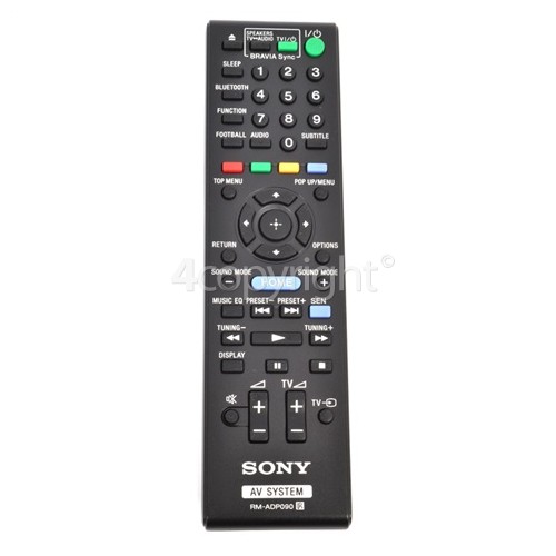 Sony RM-ADP090 TV Sound System Remote Control