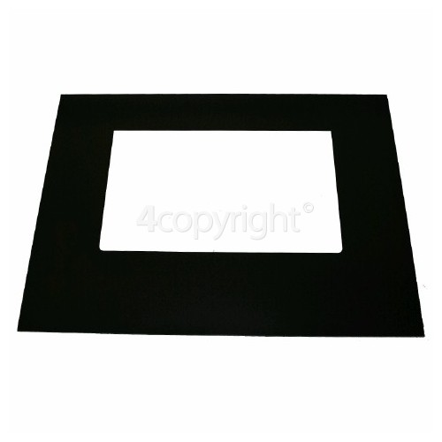 Creda Outer Door Glass Black