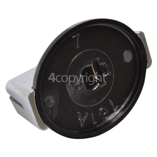 Baumatic Cooker Control Knob Black / Silver www.4baumatic.co.uk