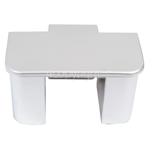 Rangemaster 6226 CH90 Electric stainless steel/chrome badge - upto serial number 100000 Chromed Trim End Capping
