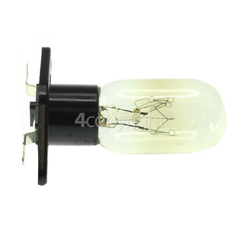 Whirlpool JT 379/IX Lamp And Base Assembly : 25w T170 (BENT TAGS)