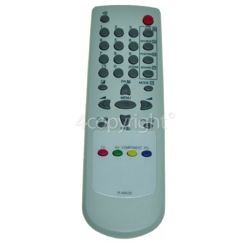 Daewoo 97T0C46K35 Remote Control