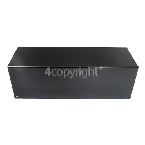 Leisure Cooker Hood Upper Chimney Extension - Black