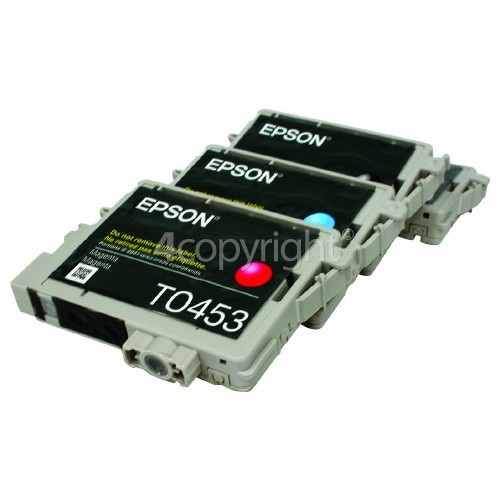 Epson Genuine T0441 Colour Ink Cartridges