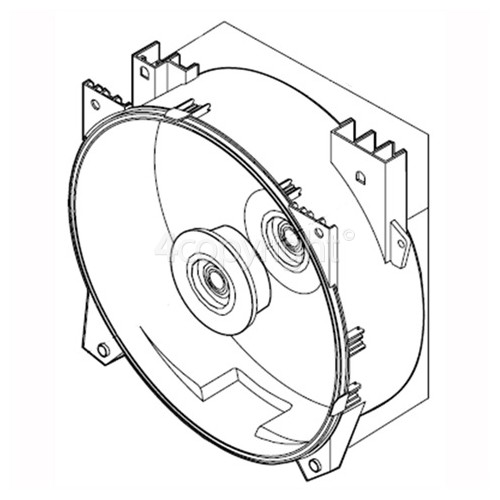 Samsung J1484T Tub Rear - Semi