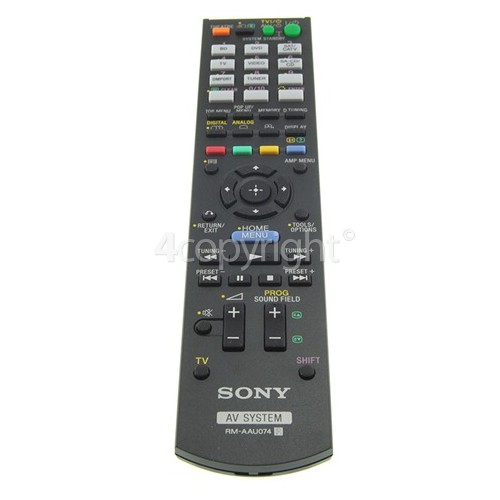 Sony RMAAU074 Remote Control