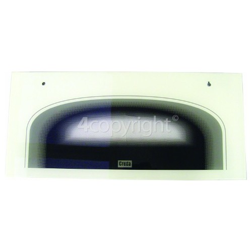 Creda C361EW Top Oven Outer Door Glass