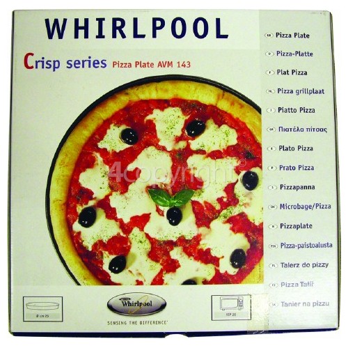 Amana Crisp Pizza Plate