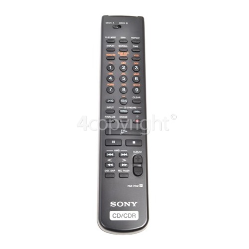 Sony RM-R52 Remote Control